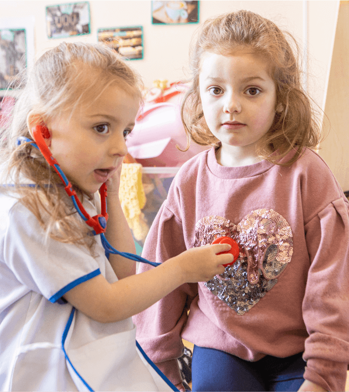 Image of children playing at st martins pre school